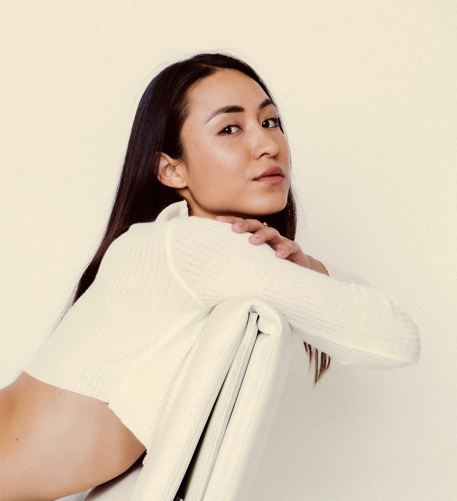 Akane Millan — cream knit